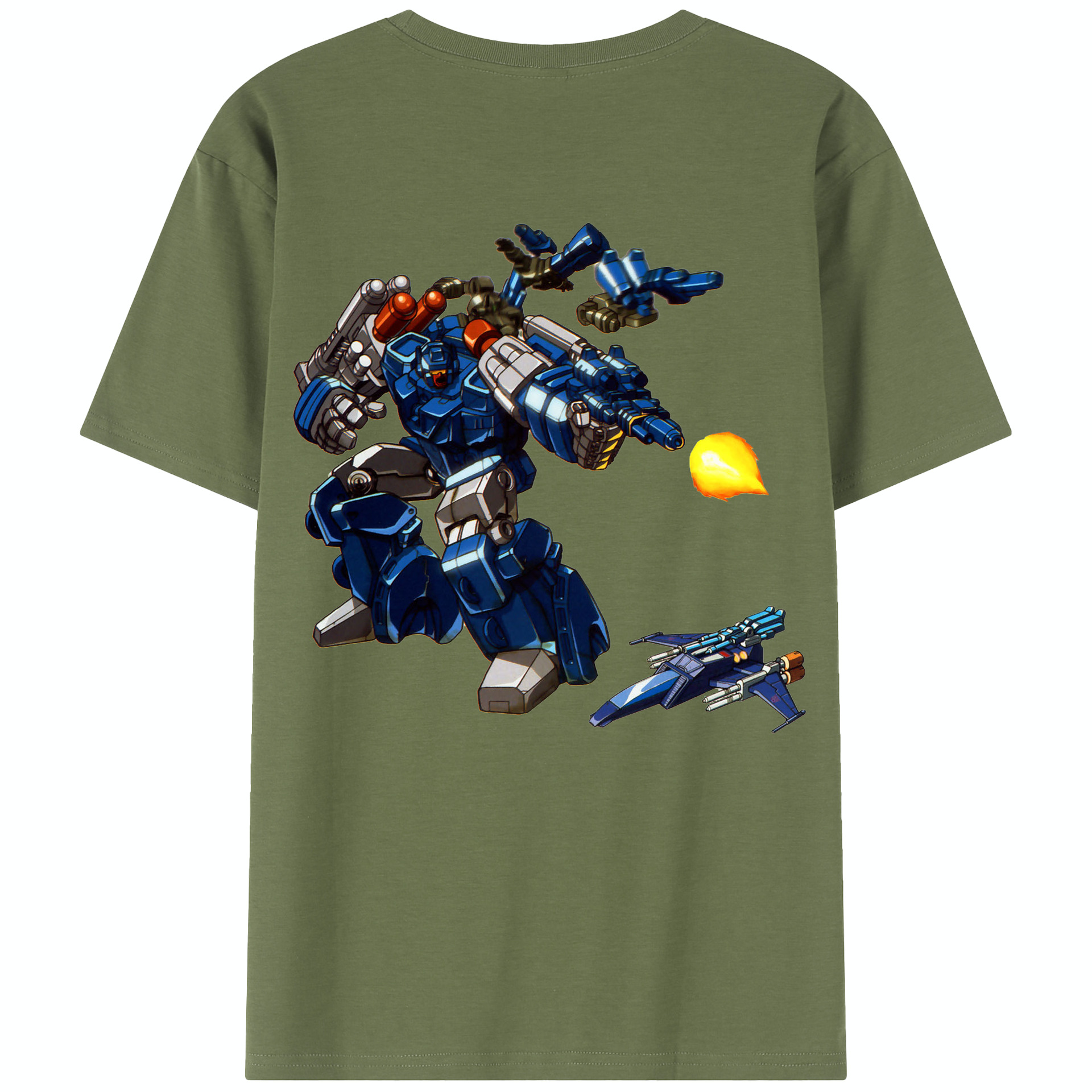 （画像用）  綿100％半袖Tシャツ（背面プリント）